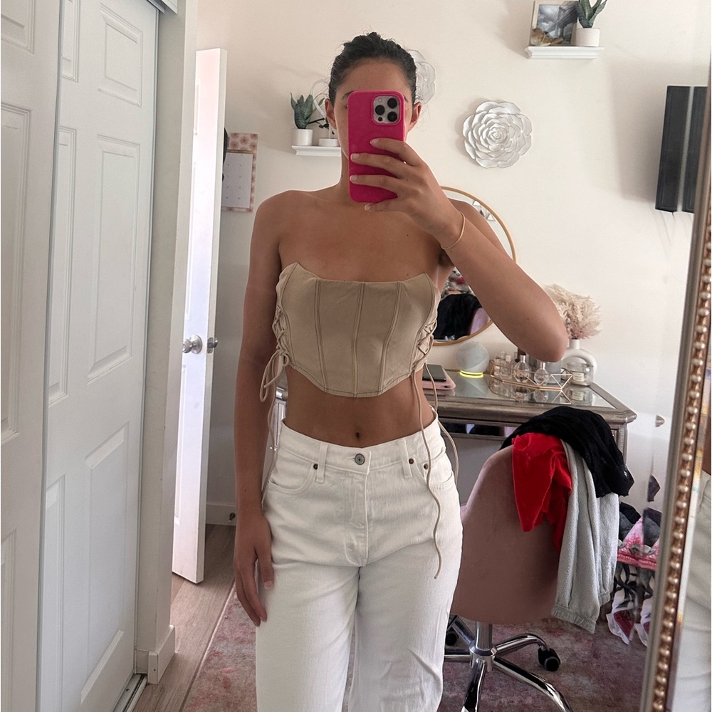 Garage corset top
